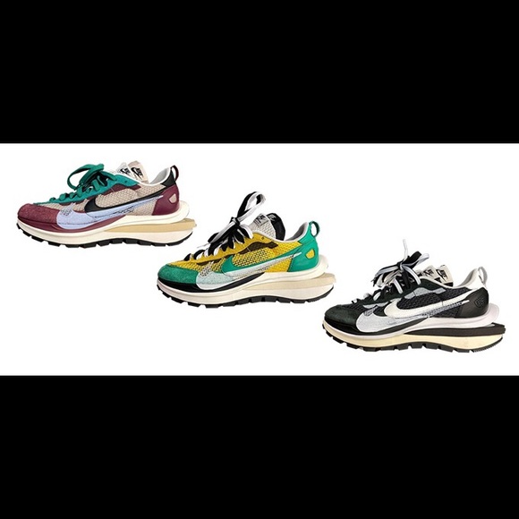 Sacai x Nike Vaporwaffle sz 9.5 - Picture 15 of 15